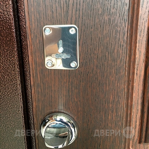Входная металлическая Дверь Ратибор Комфорт Орех премиум в Луховицах
