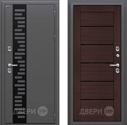Входная металлическая Дверь Bravo Оптим Термо 222 Венге в Луховицах