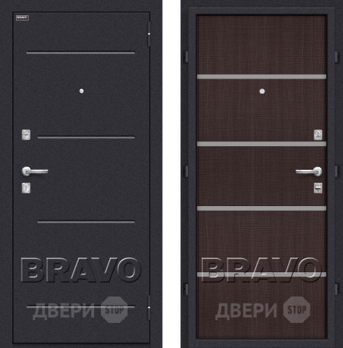 Дверь Bravo Оптим Лайн Венге в Луховицах