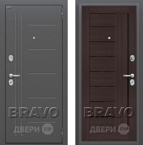 Дверь Bravo Оптим Проф Венге в Луховицах