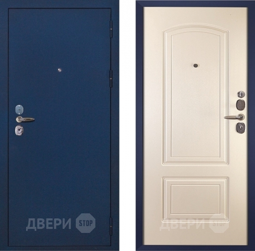 Входная металлическая Дверь Сударь 4 Синий Бархат в Луховицах