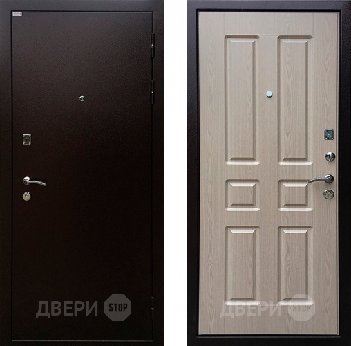 Входная металлическая Дверь Ратибор Комфорт Белёный дуб в Луховицах