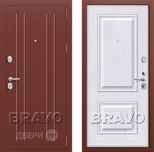 Входная металлическая Дверь Groff Т2-232 Milk Oak в Луховицах