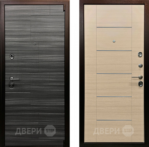Входная металлическая Дверь Ратибор Омега 3К Акация поперечная в Луховицах
