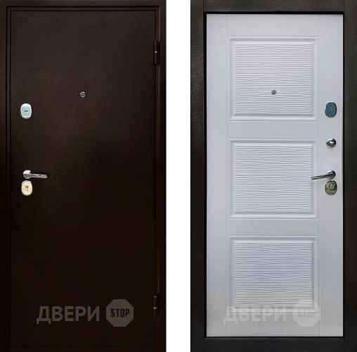 Дверь СТОП Авангард 3К Беленый Дуб в Луховицах