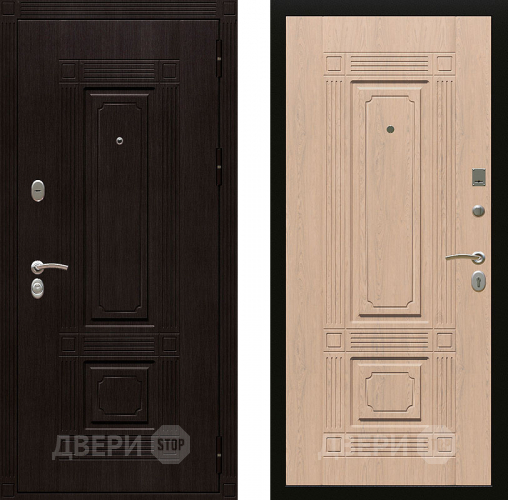 Входная металлическая Дверь Райтвер Мадрид Беленый Дуб в Луховицах