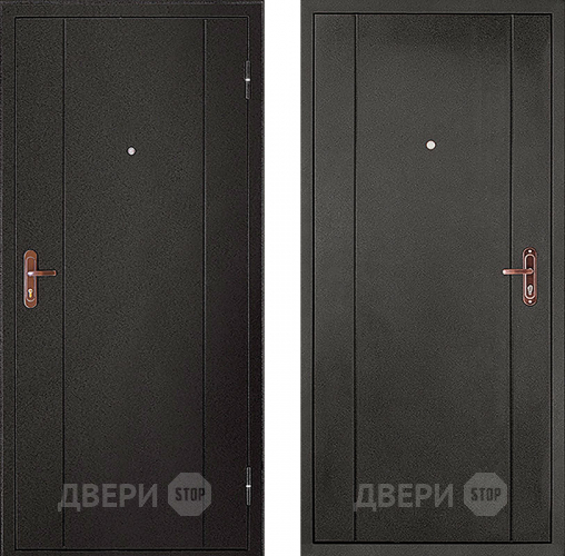 Входная металлическая Дверь Форпост Модель 51 Черный антик в Луховицах
