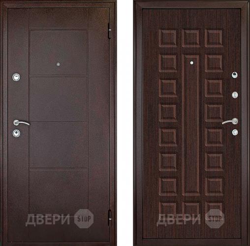 Входная металлическая Дверь Форпост Квадро Венге в Луховицах