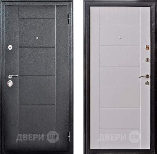 Входная металлическая Дверь Форпост Квадро 2 Беленый дуб в Луховицах