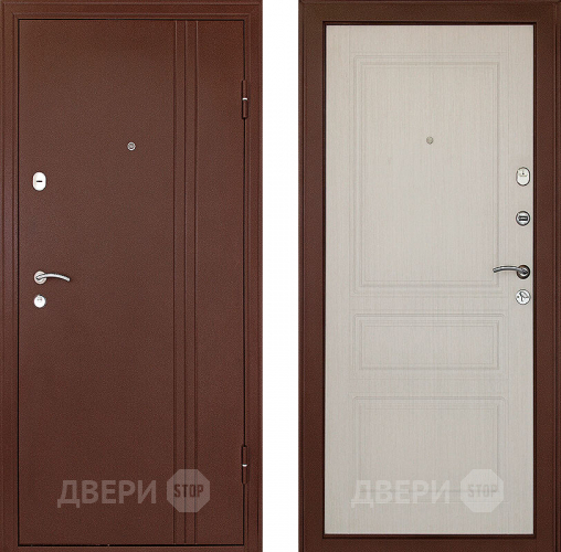 Входная металлическая Дверь Форпост Турин Беленый дуб в Луховицах