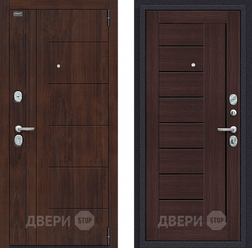 Входная металлическая Дверь Bravo Оптим Модерн Wenge Veralinga в Луховицах