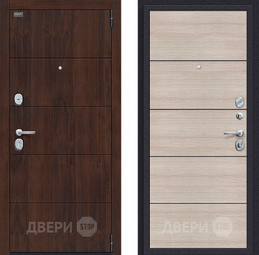 Дверь Bravo Porta S-3 4/П50 (AB-6) Cappuccino Veralinga в Луховицах