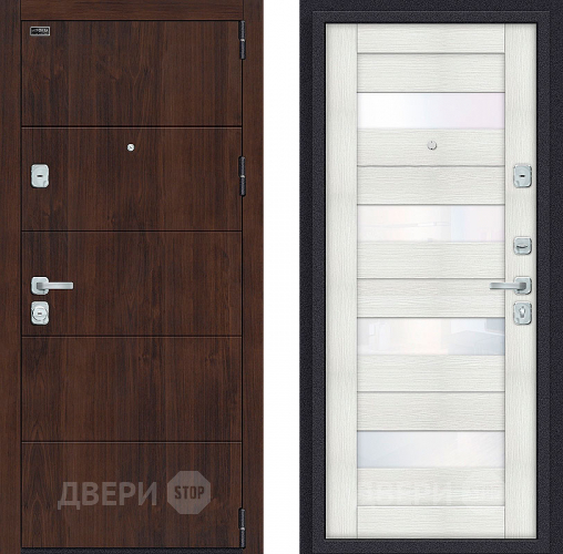 Входная металлическая Дверь Bravo Porta M-3 4/П23 Bianco Veralinga в Луховицах