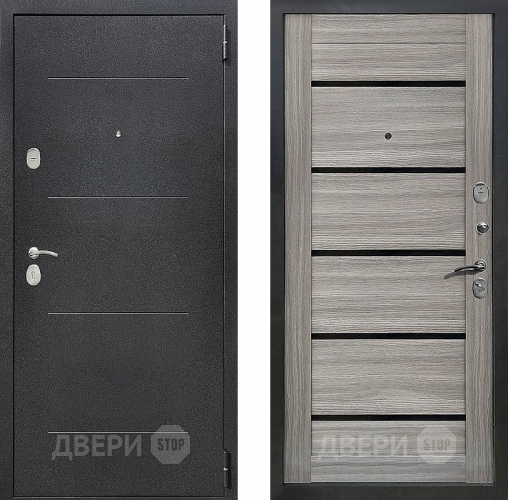 Входная металлическая Дверь Престиж Люкс Дуб дымчатый в Луховицах