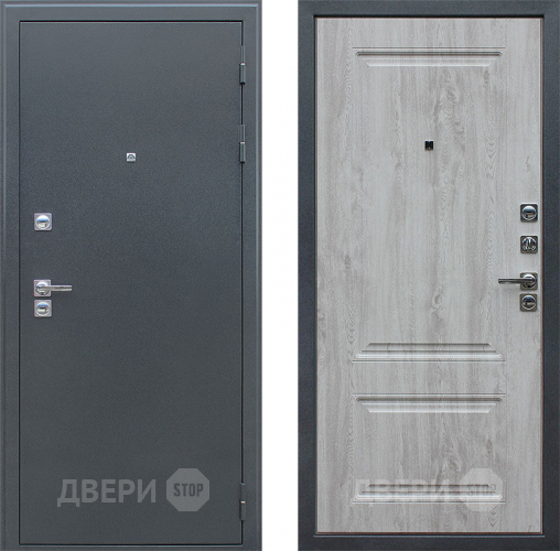 Входная металлическая Дверь АСД Север 3К Сосна белая в Луховицах