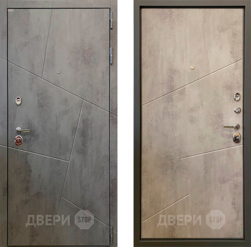 Входная металлическая Дверь Ратибор Орион 3К Бетон светлый в Луховицах