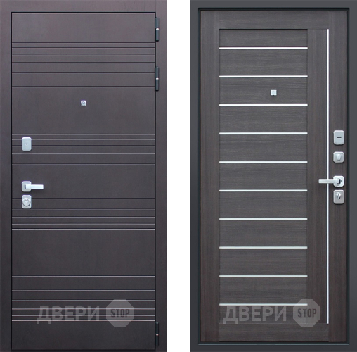 Дверь АСД Дуэт Орех рифленый в Луховицах