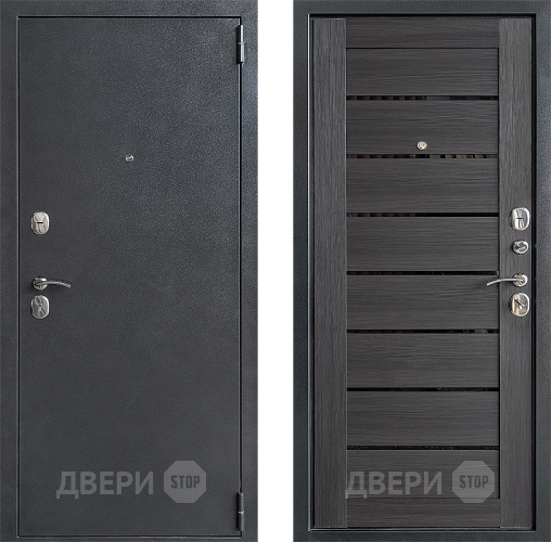 Входная металлическая Дверь Дверной Континент ДК-70 Царга Эко Венге в Луховицах