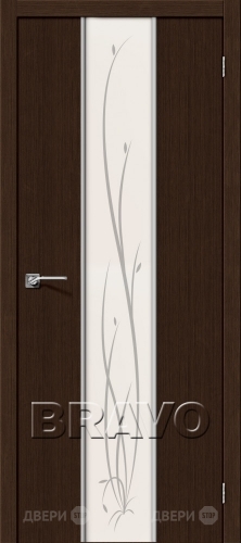 Межкомнатная дверь Глейс-2 Twig (3D Wenge) в Луховицах