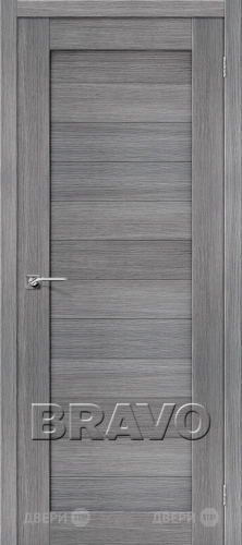 Межкомнатная дверь Порта-21 (Grey Veralinga) в Луховицах