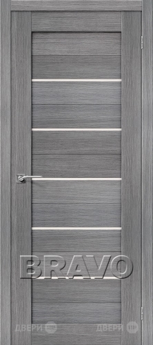Межкомнатная дверь Порта-22 (Grey Veralinga) в Луховицах
