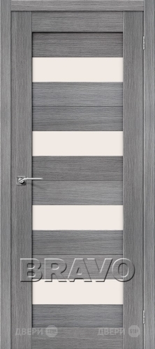Межкомнатная дверь Порта-23 (Grey Veralinga) в Луховицах