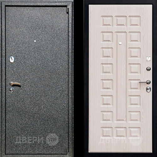 Входная металлическая Дверь Ратибор Зодиак Беленый Дуб в Луховицах