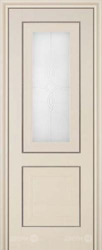Межкомнатная дверь ProfilDoors 28X эш вайт (узор матовый) в Луховицах