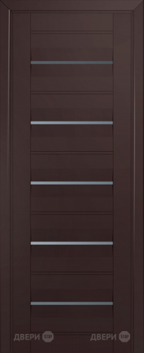 Межкомнатная дверь ProfilDoors 48U темно-коричневый (графит) в Луховицах