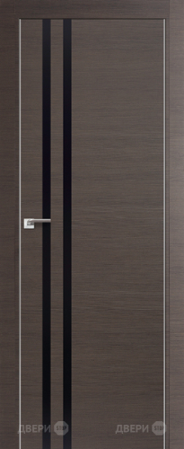 Межкомнатная дверь ProfilDoors 19Z грей (черный глянец) в Луховицах