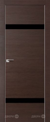Межкомнатная дверь ProfilDoors 3Z венге кроскут (черный лак) в Луховицах