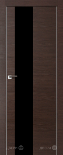 Межкомнатная дверь ProfilDoors 5Z венге кроскут (черный лак) в Луховицах