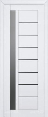 Межкомнатная дверь ProfilDoors 37L белый люкс (графит) в Луховицах