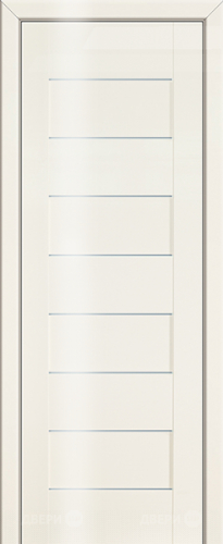Межкомнатная дверь ProfilDoors 45L магнолия люкс (графит) в Луховицах