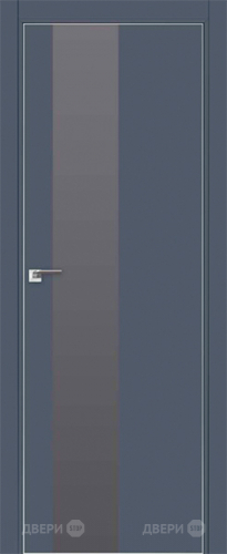 Межкомнатная дверь ProfilDoors 5E Антрацит (серебряный лак) в Луховицах