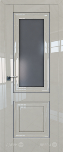 Межкомнатная дверь ProfilDoors 28L галька люкс (графит) в Луховицах