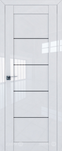 Межкомнатная дверь ProfilDoors 2-11L белый люкс (графит) в Луховицах