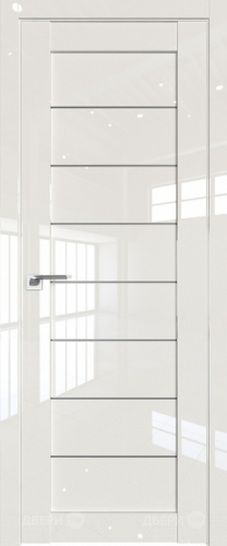 Межкомнатная дверь ProfilDoors 71L Магнолия люкс (графит) в Луховицах