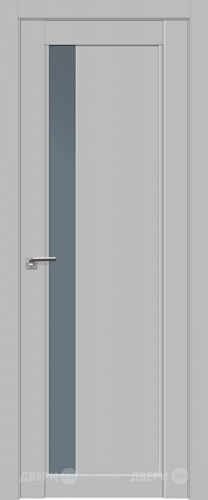 Межкомнатная дверь ProfilDoors 2-71U Манхэттен (графит) в Луховицах