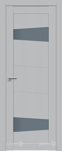 Межкомнатная дверь ProfilDoors 2-84U Манхэттен (графит) в Луховицах