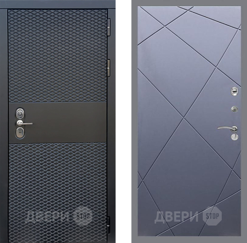 Входная металлическая Дверь Стоп БЛЭК CISA ФЛ-291 Силк титан в Луховицах
