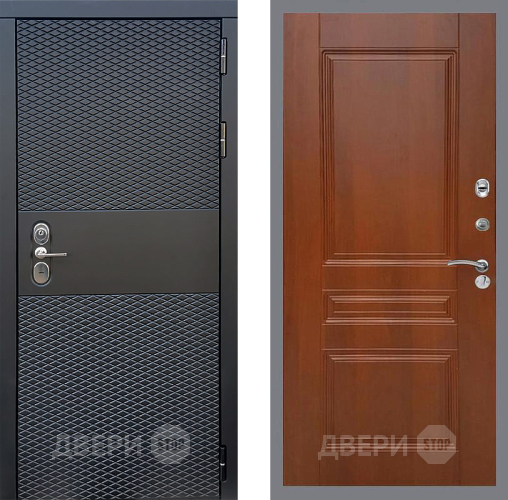 Входная металлическая Дверь Стоп БЛЭК CISA ФЛ-243 Итальянский орех в Луховицах