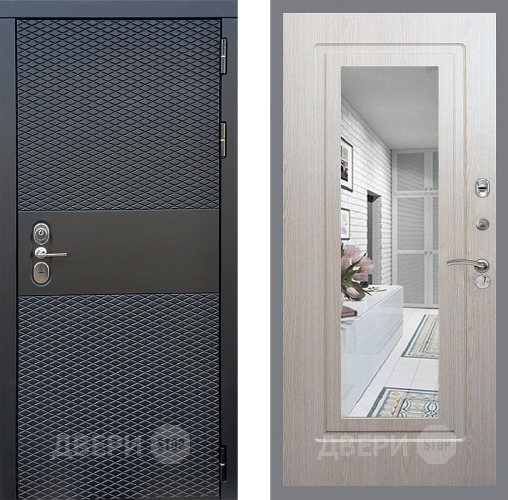 Дверь Стоп БЛЭК CISA Зеркало ФЛ-120 Беленый дуб в Луховицах
