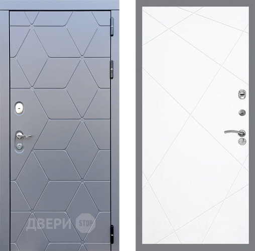Дверь Стоп КОСМО ФЛ-291 Силк Сноу в Луховицах
