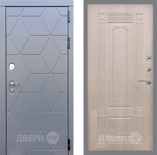 Дверь Стоп КОСМО ФЛ-2 Беленый дуб в Луховицах