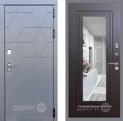 Дверь Стоп КОСМО Зеркало ФЛ-120 Венге в Луховицах