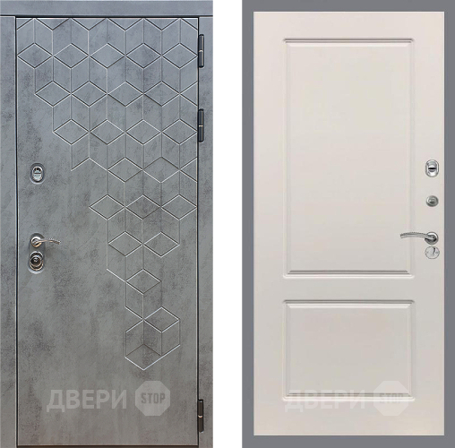 Дверь Стоп БЕТОН ФЛ-117 Шампань в Луховицах