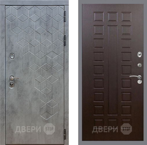 Дверь Стоп БЕТОН ФЛ-183 Венге в Луховицах
