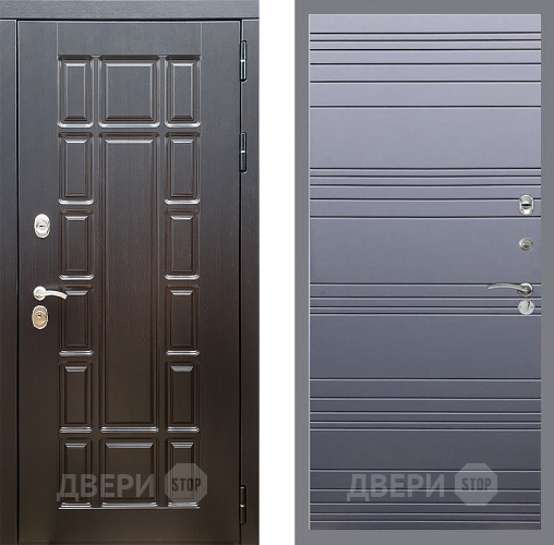 Дверь Стоп НЬЮ ЙОРК Лайн Силк титан в Луховицах
