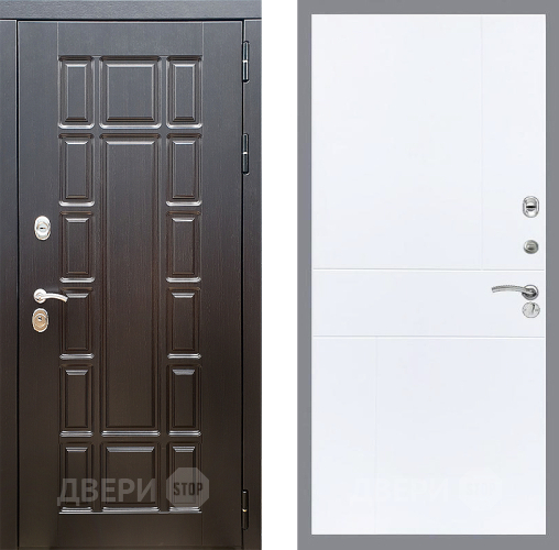Дверь Стоп НЬЮ ЙОРК ФЛ-290 Силк Сноу в Луховицах